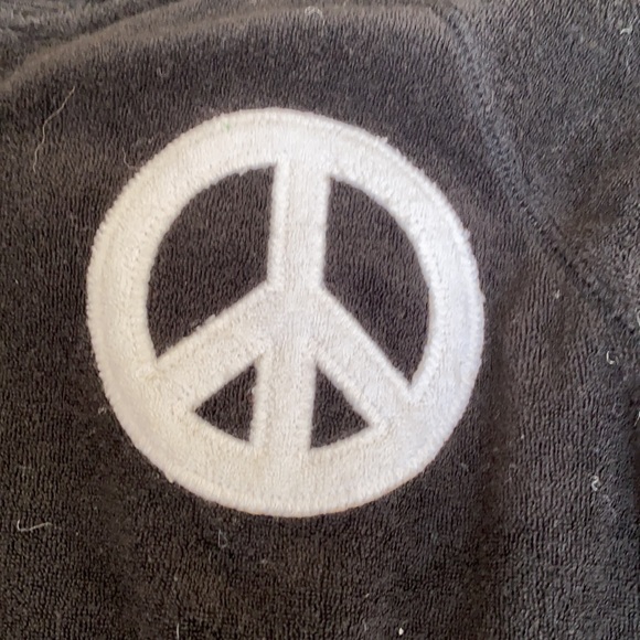 Terry cloth longer zip up - Picture 3 of 5